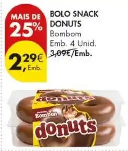 Pingo Doce Bolo snack donuts bombom promoção