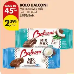 Pingo Doce Balconi mix max/mix milk promoção