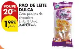 Pingo Doce Pão de leite dulca promoção