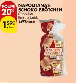 Pingo Doce Napolitanas schoko brötchen chocolate promoção