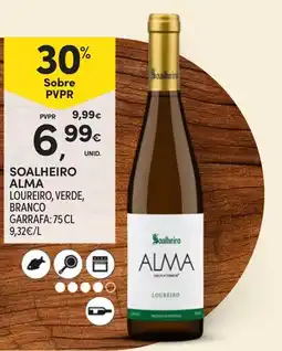 Continente Soalheiro alma loureiro, verde, branco promoção