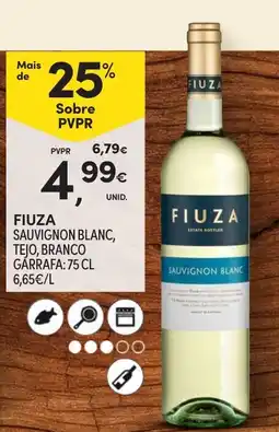 Continente fiuza sauvignon blanc promoção