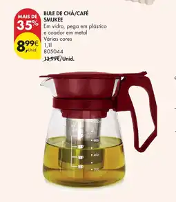 Pingo Doce Bule de chá/café smukee promoção