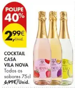 Pingo Doce Cocktail casa vila nova promoção