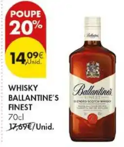 Pingo Doce Whisky ballantine's finest promoção