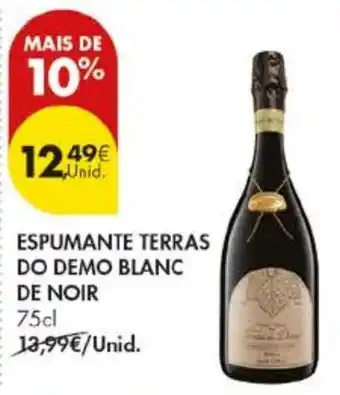Pingo Doce Espumante terras do demo blanc de noir promoção