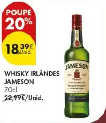 Pingo Doce Whisky irlandes jameson promoção