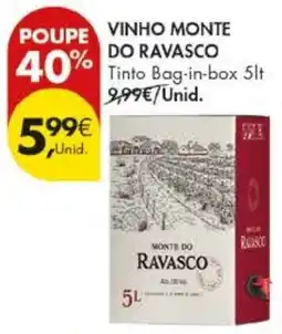 Pingo Doce vinho monte do ravasco promoção