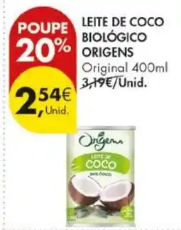 Pingo Doce Leite de coco origens promoção