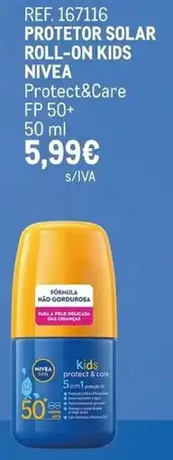 Makro Protetor solar roll-on kids NIVEA promoção