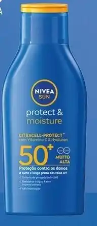 Makro loção nivea protect&moisture promoção