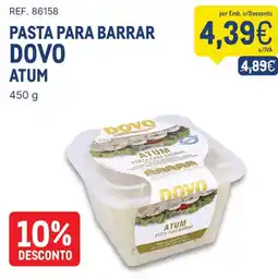 Makro Pasta para barrar dovo atum promoção