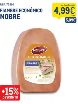 Makro Fiambre económico nobre promoção
