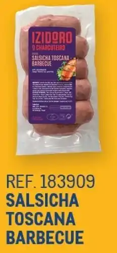 Makro Izidoro salsicha toscana barbecue promoção