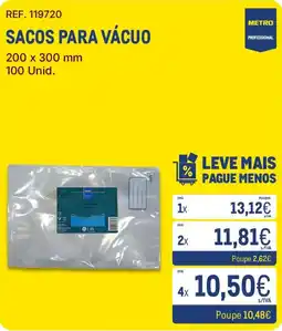 Makro sacos para vácuo metro professional promoção