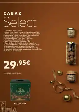 Recheio CABAZ Select promoção