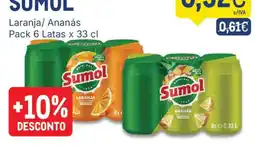 Makro Sumol Laranja/ Ananás promoção