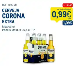 Makro Cerveja corona extra promoção