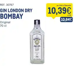 Makro gin london dry bombay promoção