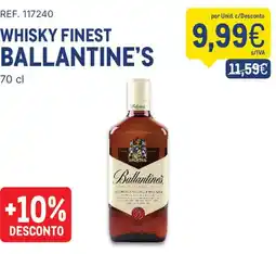 Makro whisky finest ballantine's promoção