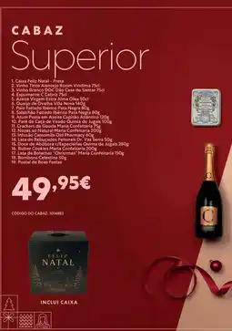 Recheio Cabaz superior promoção