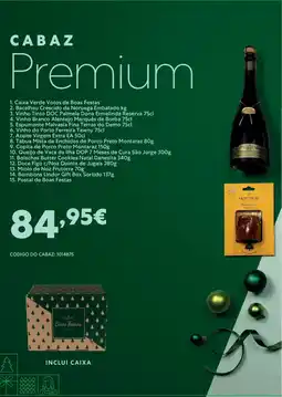 Recheio CABAZ Premium promoção