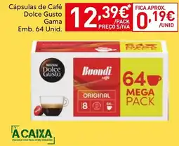 Recheio Cápsulas de Café Dolce Gusto Buondi promoção