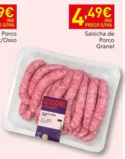 Recheio Salsicha de porco granel promoção