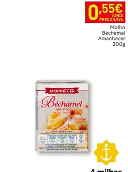Recheio Molho béchamel amanhecer promoção