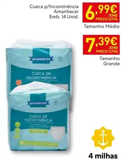Recheio Cueca p/incontinência amanhecer promoção