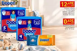 Recheio Fraldas p/Bebé Dodot Pants promoção