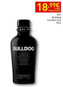 Recheio Bulldog gin promoção