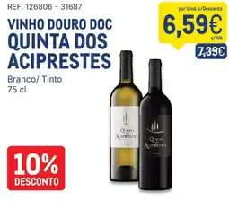 Makro vinho douro doc quinta dos aciprestes promoção
