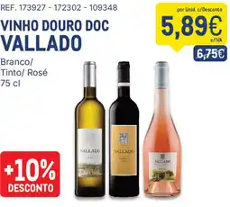 Makro vinho douro doc vallado promoção
