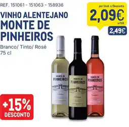 Makro vinho alentejano monte de pinheiros promoção
