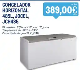 Makro congelador horizontal 485l, jocel, jch485 promoção