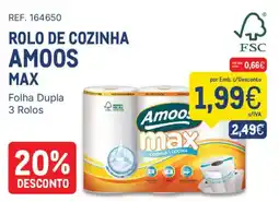 Makro rolo de cozinha amoo max promoção