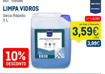 Makro Limpa vidros promoção