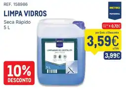 Makro Metro limpa vidros promoção