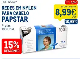 Makro Redes em nylon para cabelo papstar promoção