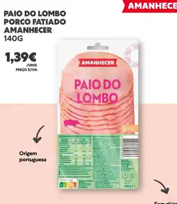Recheio Paio do lombo amanhecer promoção