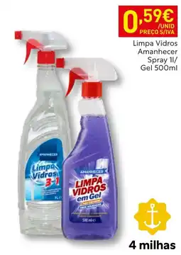 Recheio Limpa Vidros Amanhecer promoção