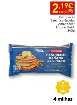 Recheio Panquecas banana e espelta amanhecer promoção