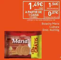 Recheio Bolacha Maria Cuétara promoção
