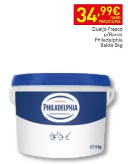 Recheio Queijo fresco p/barrar philadelphia promoção