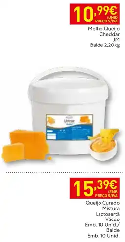 Recheio Molho Queijo Cheddar JM promoção