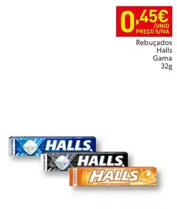 Recheio Rebuçados halls promoção