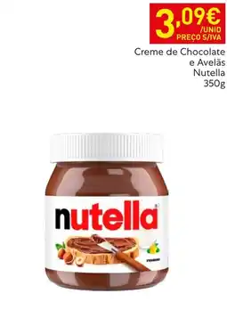 Recheio Creme de Chocolate e Avelãs Nutella promoção