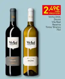 Recheio Vila Real Vinho DOC Douro Vila Real Reserva Tinto/ Branco promoção
