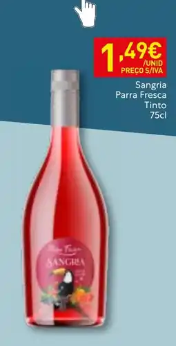 Recheio Sangria Parra Fresca Tinto promoção